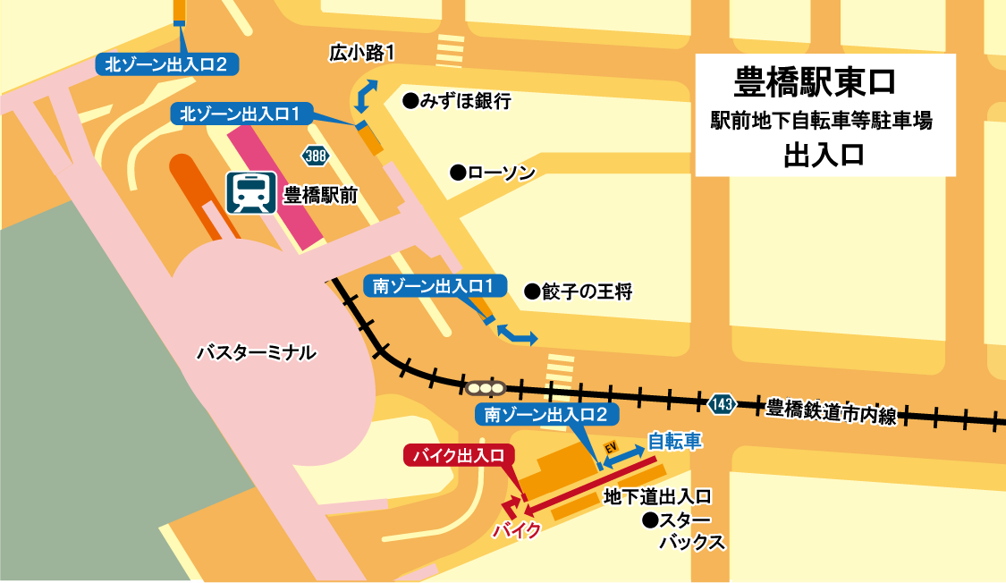 出入口MAP